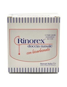 RINOREX DOCCIA AEROSOL BICARBONATO 15 FIALE 5 ML