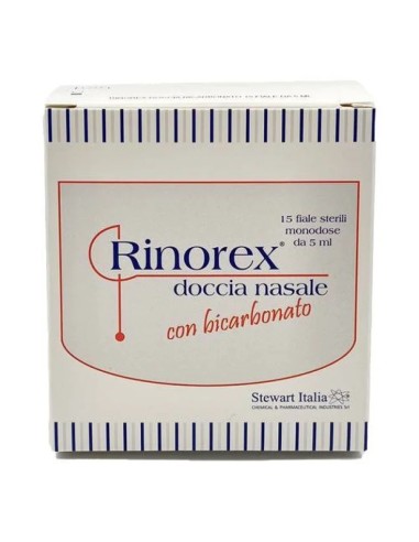 RINOREX DOCCIA AEROSOL BICARBONATO 15 FIALE 5 ML