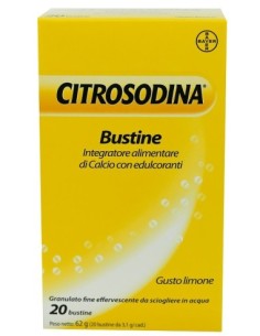 CITROSODINA 20 BUSTINE GRANULATO EFFERVESCENTE