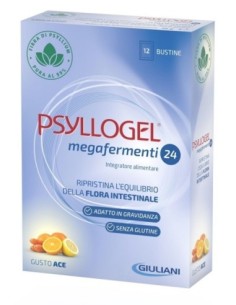 PSYLLOGEL MEGAFERMENTI 24 ACE 12 BUSTE 3G