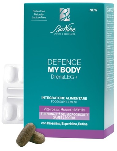 BIONIKE DEFENCE MY BODY DRENALEG+ 60 COMPRESSE