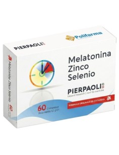 MELATONINA ZINCO SELENIO PIERPAOLI 60 COMPRESSE