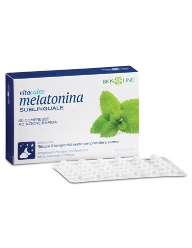 VITACALM MELATONINA 120 COMPRESSE SUBLINGUALI