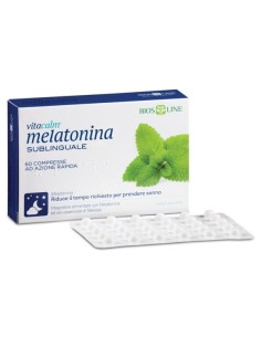 BIOS LINE VITACALM MELATONINA SUBLINGUALE 60 COMPRESSE 1MG