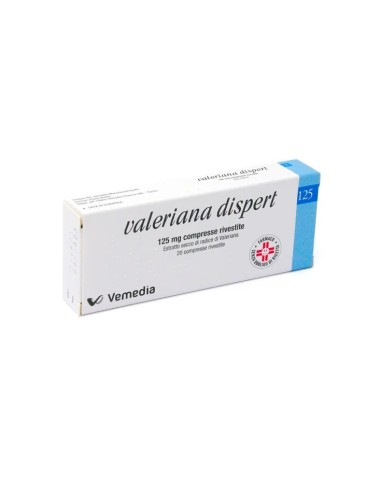 VALERIANA DISPERT 20 COMPRESSE 125MG
