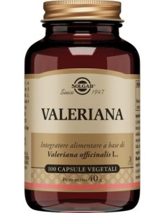 SOLGAR VALERIANA 100 CAPSULE VEGETALI