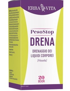 ERBA VITA PESO STOP DRENA 20 STICK