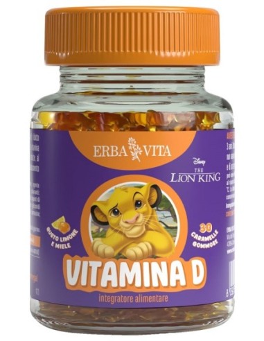 ERBA VITA DISNEY VITAMINA D 30 GOMMOSE