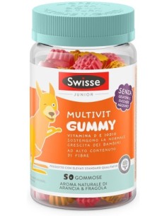 SWISSE JUNIOR MULTIVIT GUMMY 50 PASTIGLIE GOMMOSE