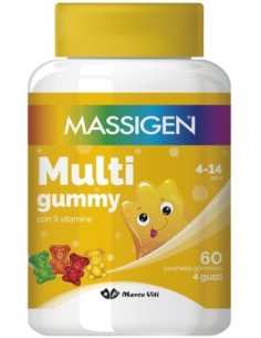 MASSIGEN MULTIGUMMY 60 CARAMELLE GOMMOSE