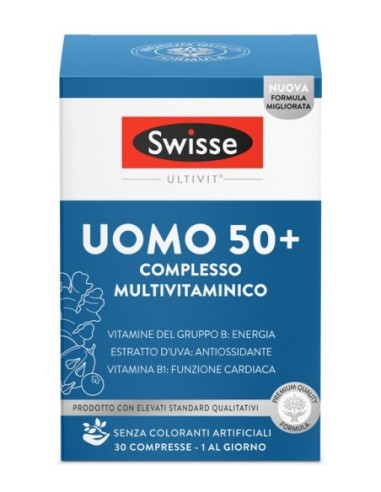 SWISSE MULTIVITAMINICO UOMO 50+ 30 COMPRESSE