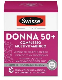 SWISSE MULTIVITAMINICO DONNA 50+ 30 COMPRESSE