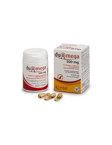 DUOMEGA CANI PICCOLI 30 CAPSULE MOLLI 500MG
