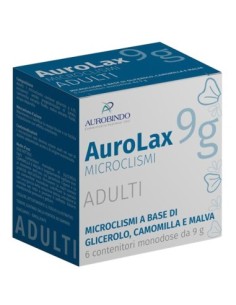 AUROLAX MICROCLISMI PER ADULTI 6 CONTENITORI 9G