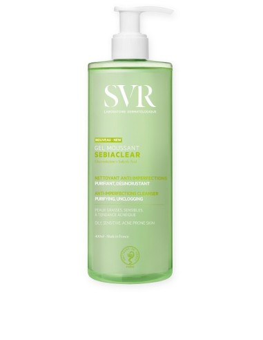 SVR SEBIACLEAR GEL MOUSSANT 400ML
