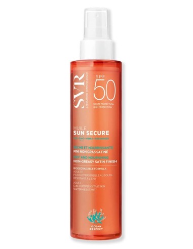 SVR SOLARE SUN SECURE HUILE SECHE SPF50+ NUOVA FORMULA 200ML