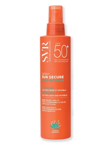 SVR SOLARE SUN SECURE SPRAY 50+ 200ML