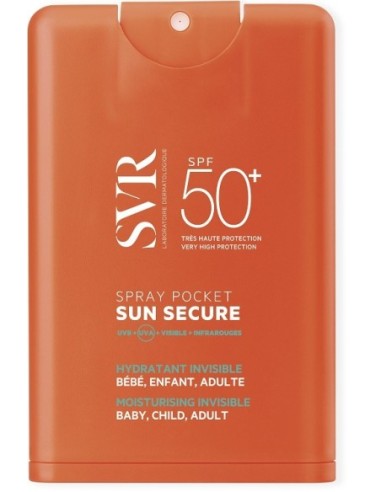 SVR SOLARE SUN SECURE SPRAY POCKET SPF50+ 20ML
