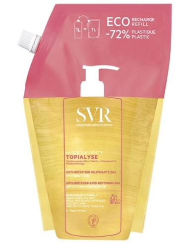 SVR TOPIALYSE HUILE MICELLAIRE RICARICA 1L