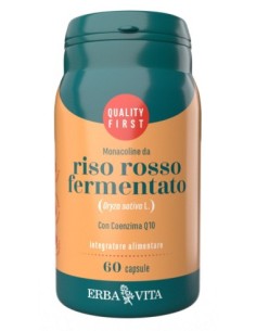 ERBA VITA RISO ROSSO FERMENTATO 60 CAPSULE