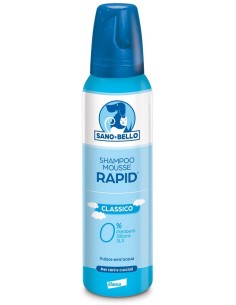 SANO E BELLO SHAMPOO SCHIUMA SECCA RAPID 300ML