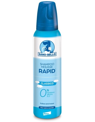 SANO E BELLO SHAMPOO SCHIUMA SECCA RAPID 300ML
