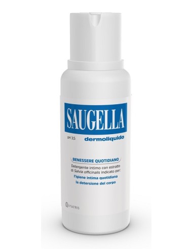 SAUGELLA DERMOLIQUIDO PH 3,5 DETERGENTE INTIMO QUOTIDIANO 750ML