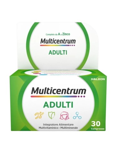 MULTICENTRUM ADULTI 30 COMPRESSE