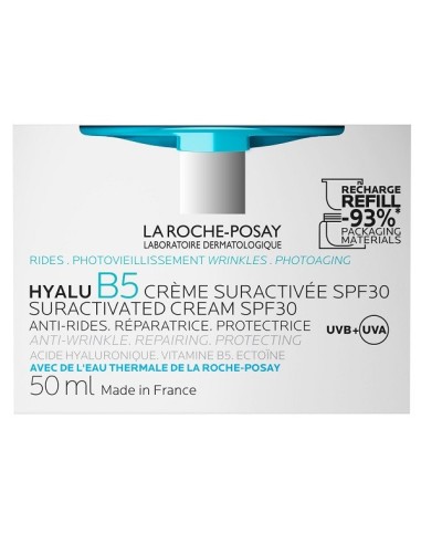 LA ROCHE-POSAY HYALU B5 CREMA VISO ANTIRUGHE SPF30 50ML RICARICA