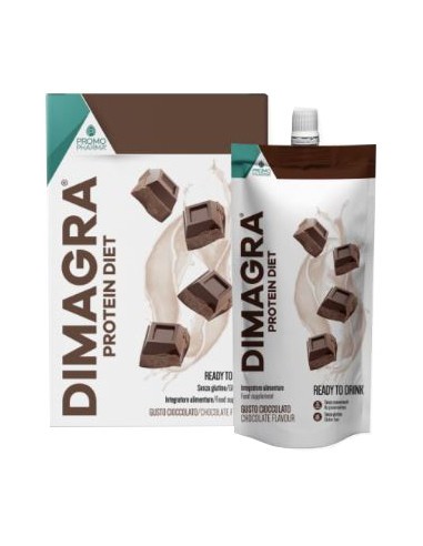DIMAGRA PROTEIN DIET CIOCCOLATO 7 PEZZI DA 220G