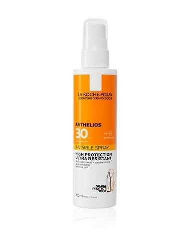 LA ROCHE POSAY SOLARE ANTHELIOS SHAKA INVISIBLE SPRAY SPF30 200ML