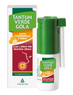 TANTUM VERDE GOLA SPRAY CAMOMILLA E MILELE 15ML