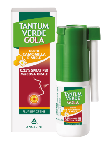 TANTUM VERDE GOLA SPRAY CAMOMILLA E MILELE 15ML