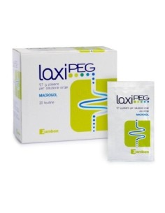 LAXIPEG POLVERE PER SOLUZIONE ORALE 20 BUSTINE DA 9,7G