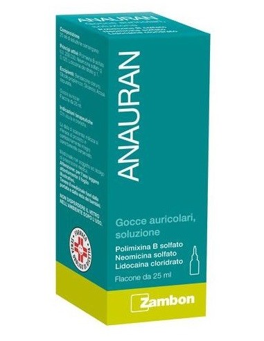 ANAURAN GOCCE AURICOLARI FLACONE 25ML