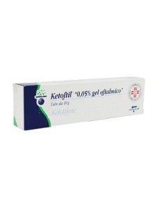 KETOFTIL GEL OFTALMICO 10G 0,5MG/G