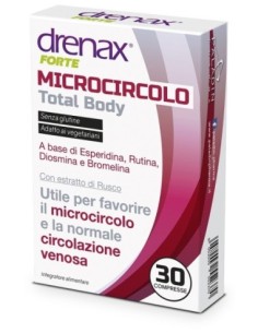 DRENAX FORTE MICROCIRCOLO TOTAL BODY 30 COMPRESSE