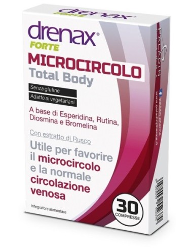 DRENAX FORTE MICROCIRCOLO TOTAL BODY 30 COMPRESSE