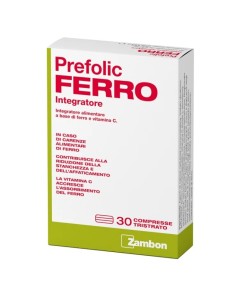 ZAMBON PREFOLIC FERRO 30 COMPRESSE