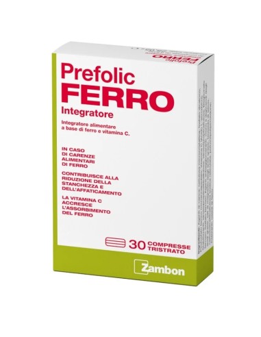 ZAMBON PREFOLIC FERRO 30 COMPRESSE