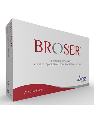 AURORA BIOFARMA BROSER 20 COMPRESSE