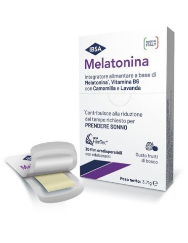 MELATONINA IBSA 30 FILM ORODISPERSIBILI