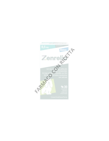Zenrelia 8,5 mg 30 Compresse per cani con dermatite