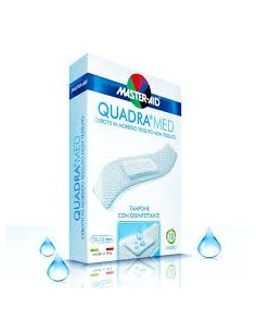 CEROTTO MASTER-AID QUADRA DERMOATTIVO SUPER 10 PEZZI