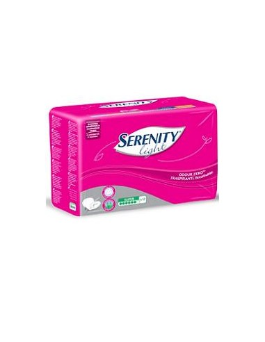 PANNOLONE PER INCONTINENZA SERENITY LIGHT LADY SUPER 30 PEZZI