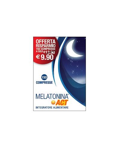 MELATONINA ACT 1 MG 150 COMPRESSE