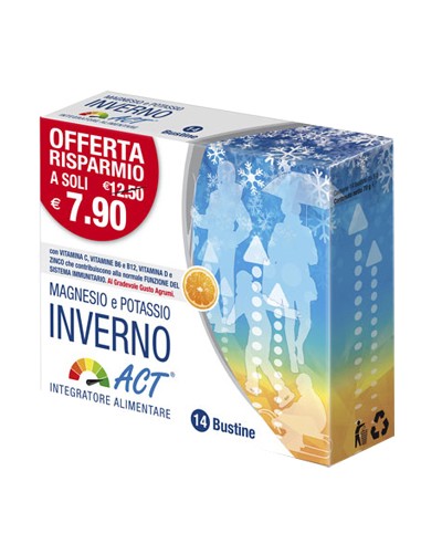 MAGNESIO POTASSIO ACT INVERNO 14 BUSTINE 5 G