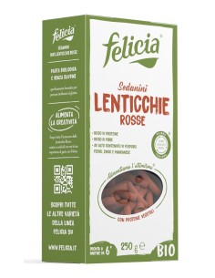 FELICIA BIO SEDANINI LENTICCHIE ROSSE 250 G