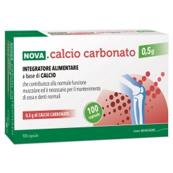 NOVA CALCIO CARBONATO 0,5 G 100 CAPSULE