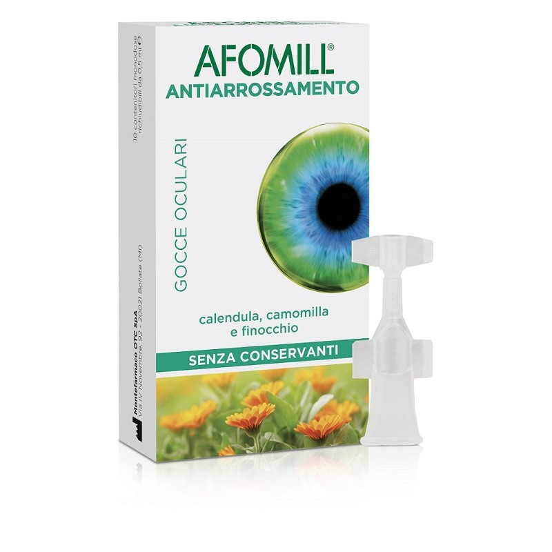 AFOMILL ANTIARROSSAMENTO SENZA CONSERVANTI 10 FIALE DA 0,5 ML